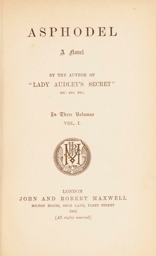 Cover for Asphodel