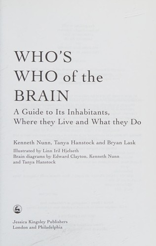 Cover for Who's who of the brain