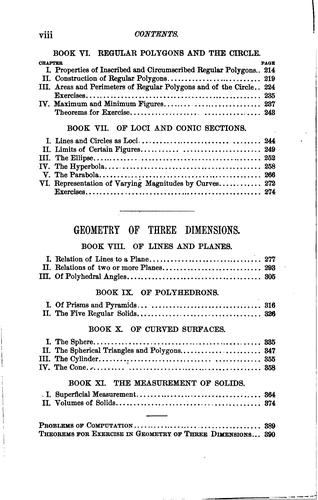 Cover for Elements of geometry.