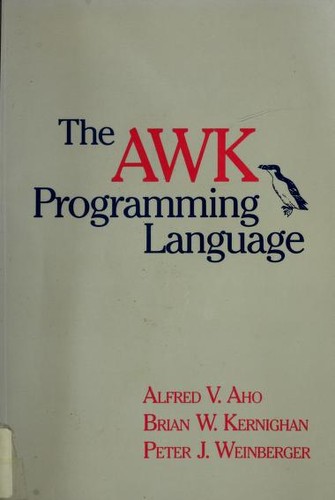 Cover for The  AWK programming language