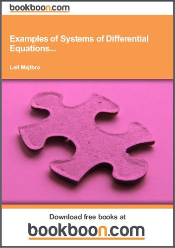 Cover for Examples of Systems of Differential Equations...