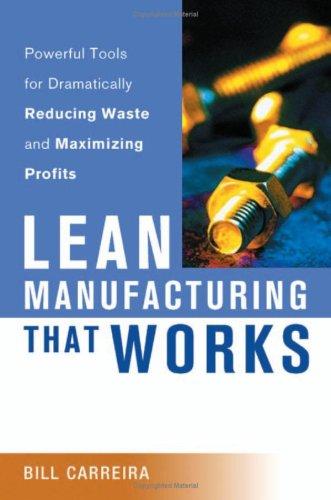 Cover for Lean Manufacturing That Works