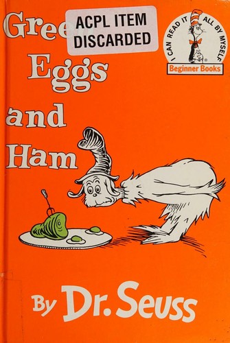 Cover for Green Eggs and Ham