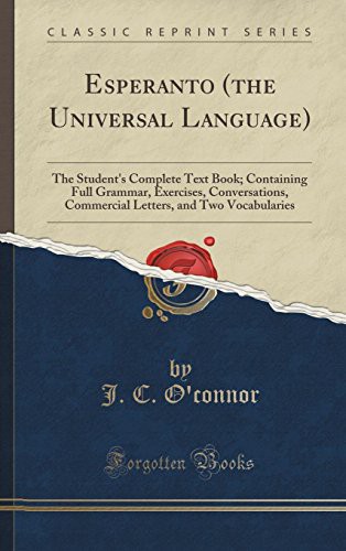 Cover for Esperanto