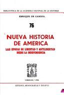 Cover for Nueva historia de América