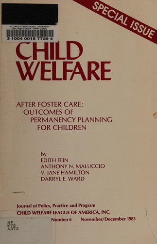Cover for After Foster Care