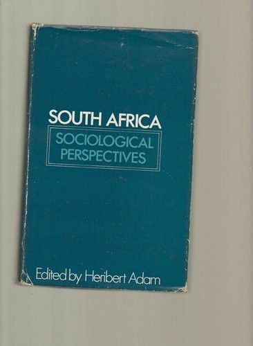 Cover for South Africa: sociological perspectives