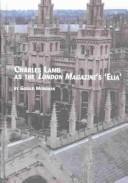 Cover for Charles Lamb as the London Magazine's "Elia"