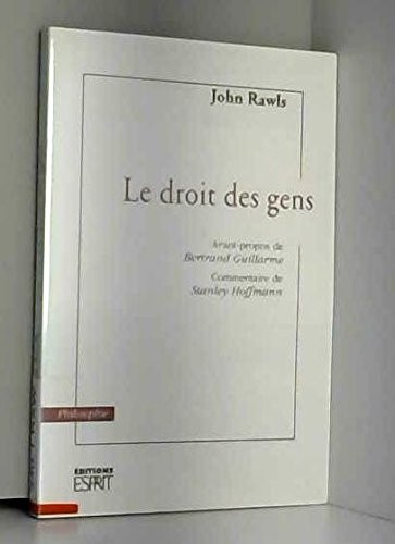Cover for Le droit des gens
