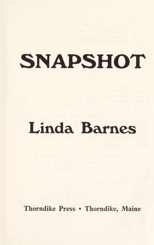 Cover for Snapshot