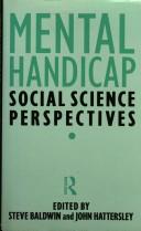 Cover for Mental handicap