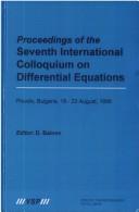 Cover for Proceedings of the Seventh International Colloquium on Differential Equations