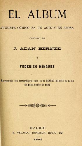 Cover for El album