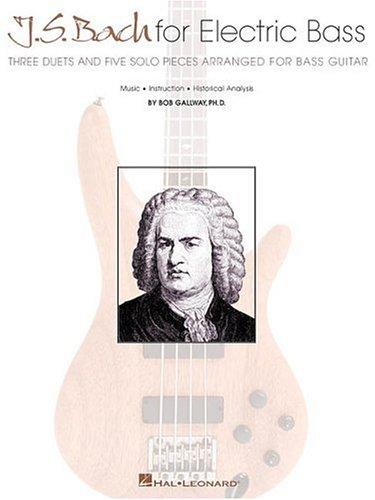 Cover for J.S. Bach for Electric Bass