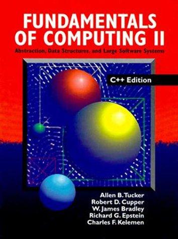 Cover for Fundamentals of computing II