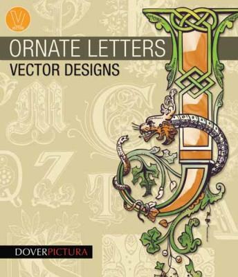 Cover for Ornate Letters Vector Designs