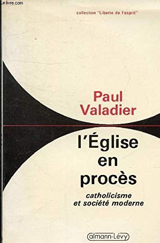 Cover for L' Eglise en procès
