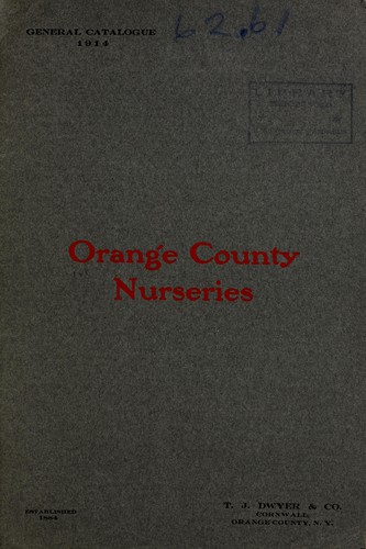 Cover for General catalogue