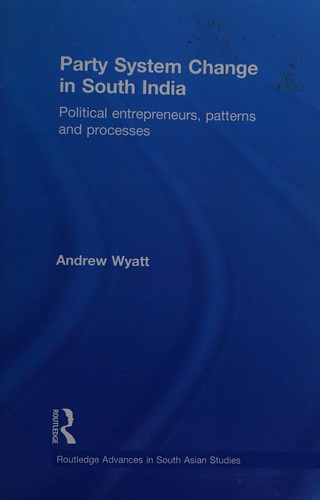 Cover for Party System Change in South India