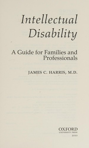 Cover for Mental Retardation