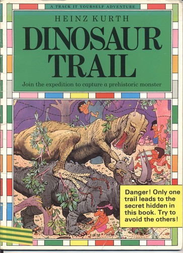 Cover for Dinosaur Trail (A Track It Yourself Adventure)