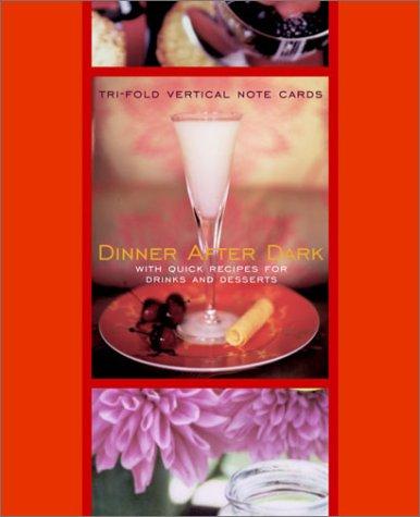 Cover for Dinner After Dark Signature Vertical Note Cards