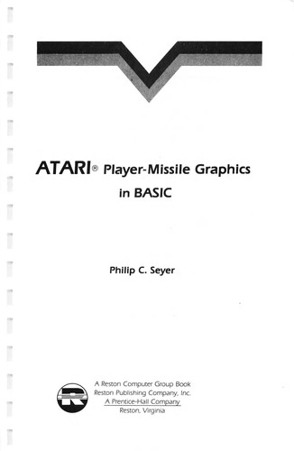 Cover for Atari player missile-graphics in BASIC