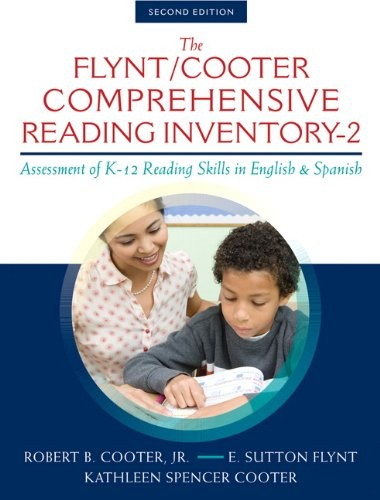 Cover for Flynt/Cooter Comprehensive Reading Inventory-2