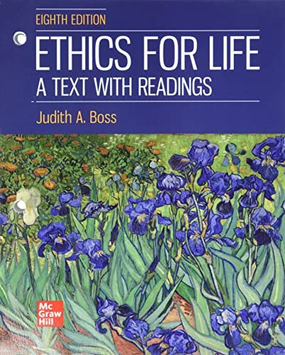 Cover for Ethics for Life