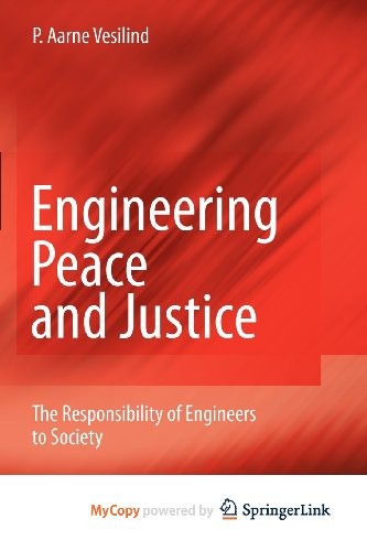 Cover for Engineering Peace and Justice