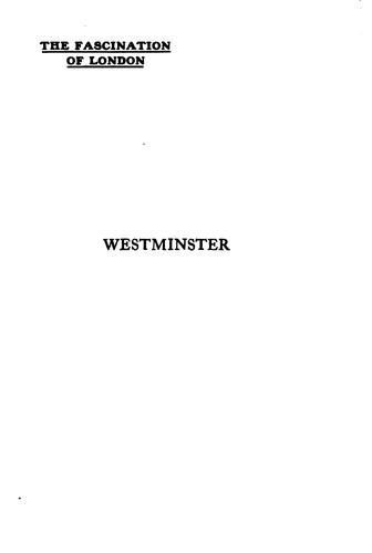Cover for Westminster