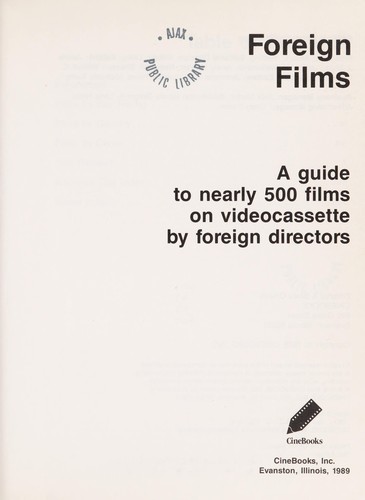 Cover for Foreign films