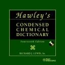 Cover for Hawley's Condensed Chemical Dictionary Fourteeth Edition Network CD 6-10 Users