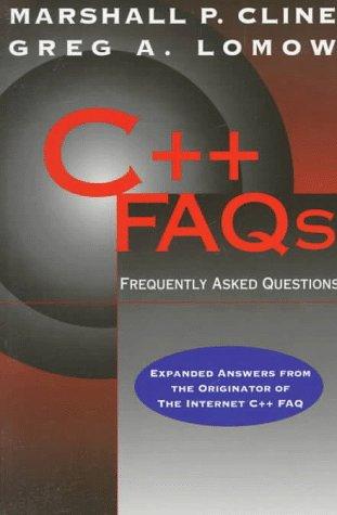 Cover for C++ FAQs