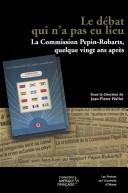 Cover for Le débat qui n'a pas eu lieu