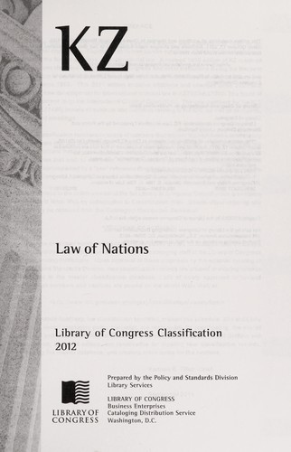 Cover for KZ, Law of Nations