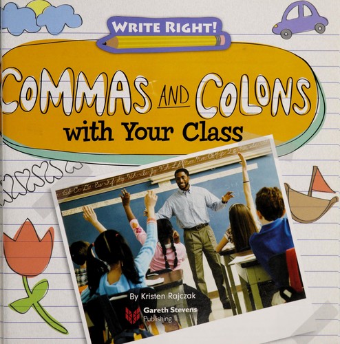 Cover for Commas and colons with your class