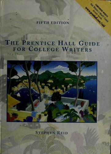 Cover for The Prentice Hall Guide for College Writers