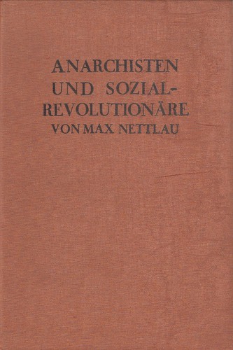 Cover for Anarchisten und Sozialrevolutionäre
