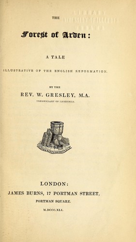 Cover for The Forest of Arden