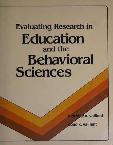 Cover for Eval Research In Ed 2