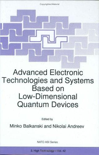 Cover for Advanced electronic technologies and systems based on low-dimensional quantum devices