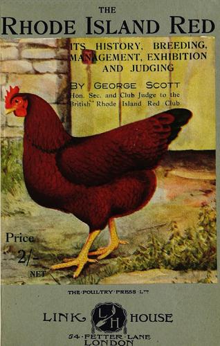 Cover for The Rhode Island red