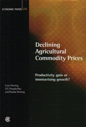 Cover for Declining Agricultural Commodity Prices
