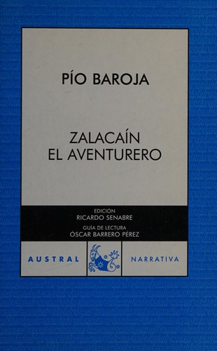 Cover for Zalacaín el aventurero