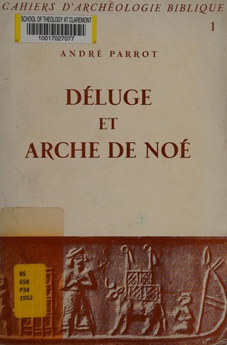 Cover for Déluge et arche de Noé
