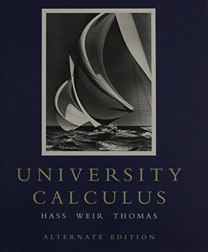 Cover for University Calculus