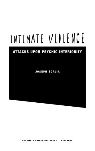 Cover for Intimate Violence