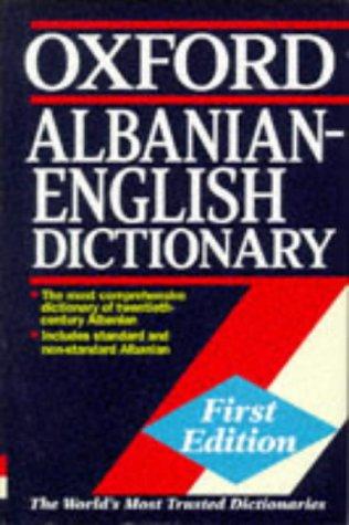 Cover for Oxford Albanian-English Dictionary