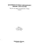 Cover for Gleanings of Indian archaeology, history, and culture